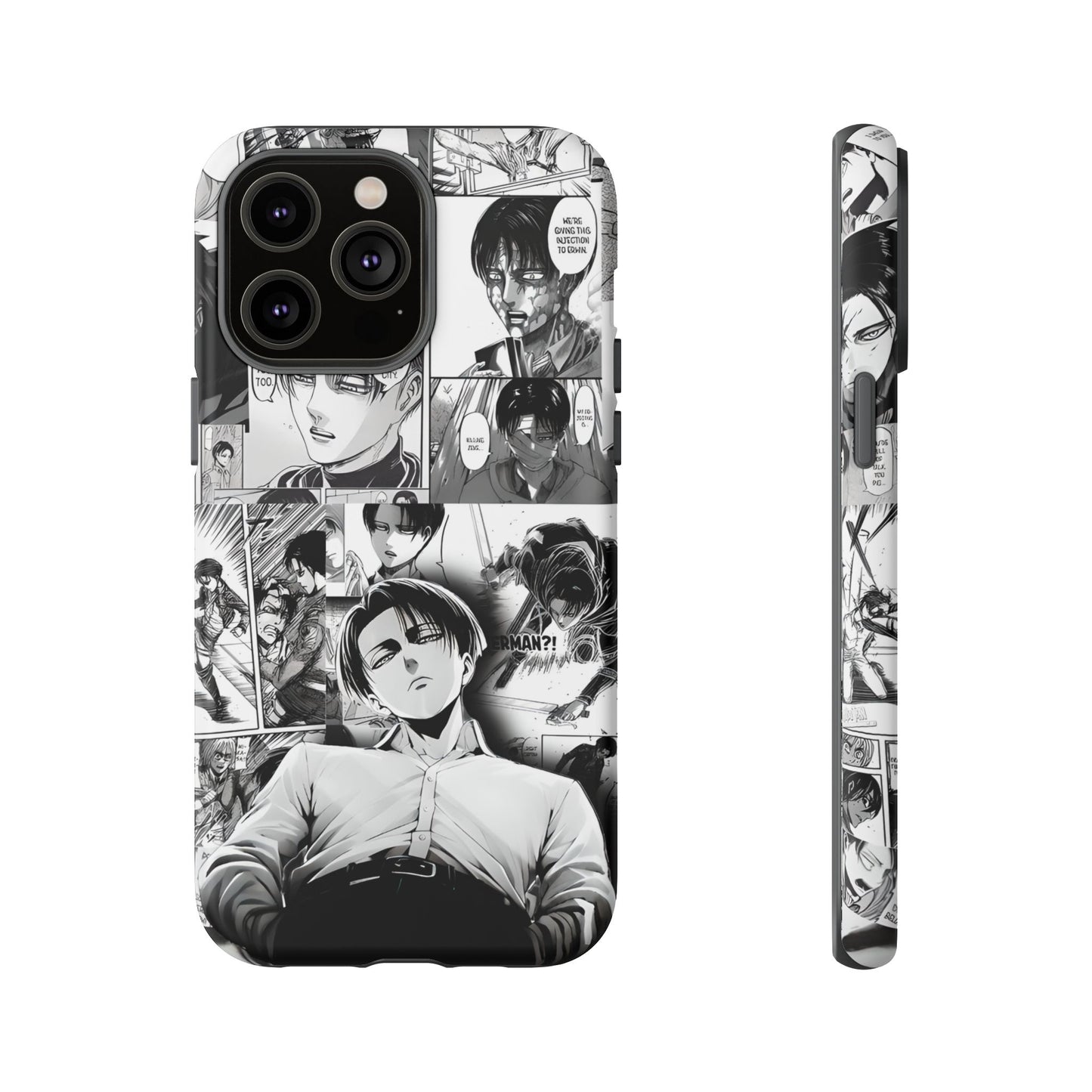 AOT Levi Ackermann Manga Style Phone Case