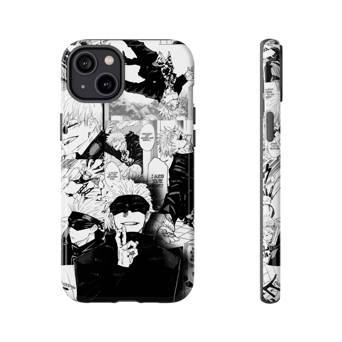 JJK Gojo Manga Style Phone Case