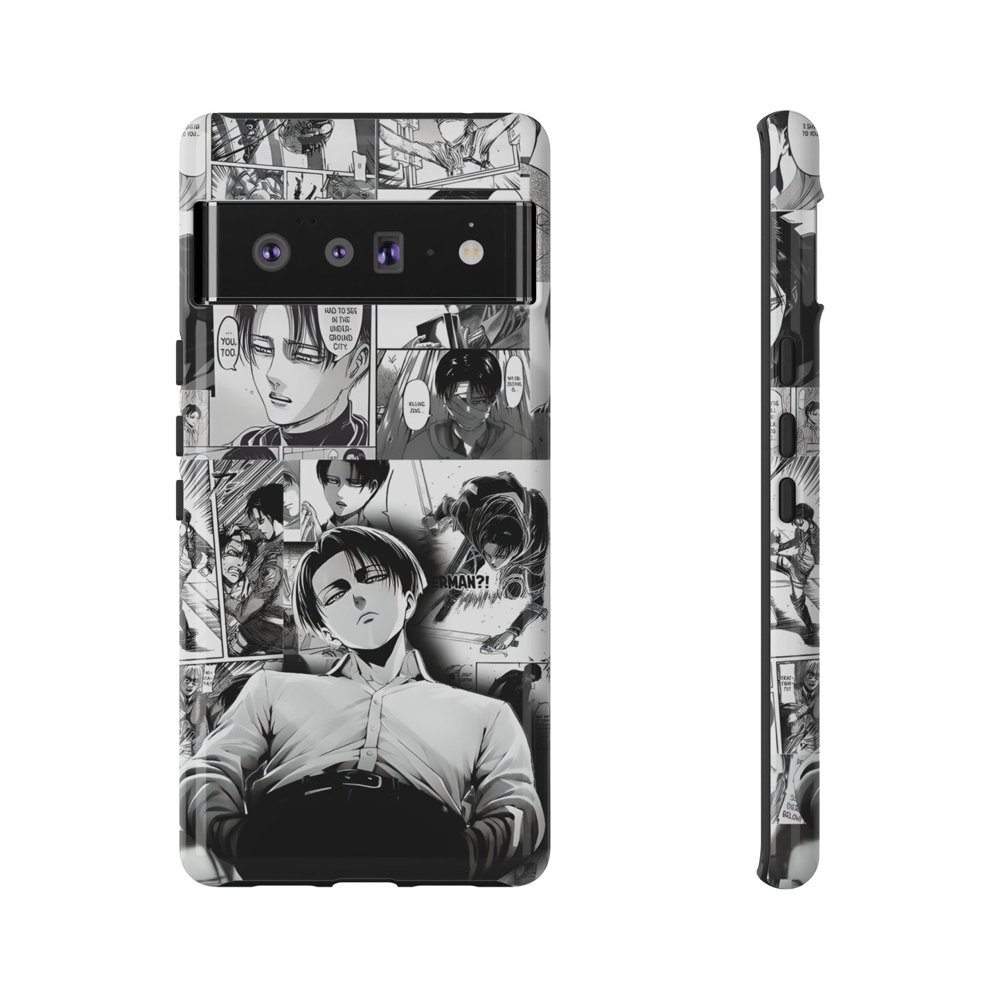 AOT Levi Ackermann Manga Style Phone Case