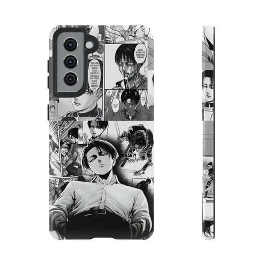 AOT Levi Ackermann Manga Style Phone Case