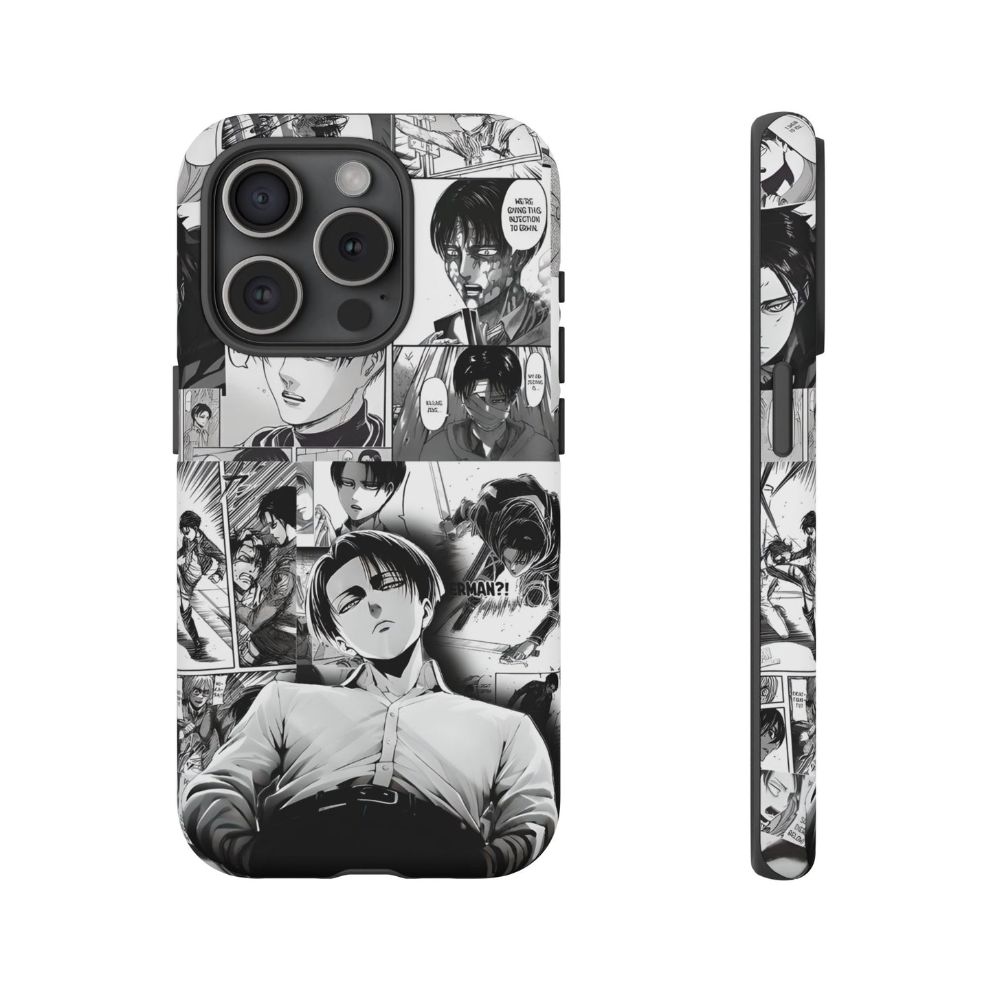 AOT Levi Ackermann Manga Style Phone Case