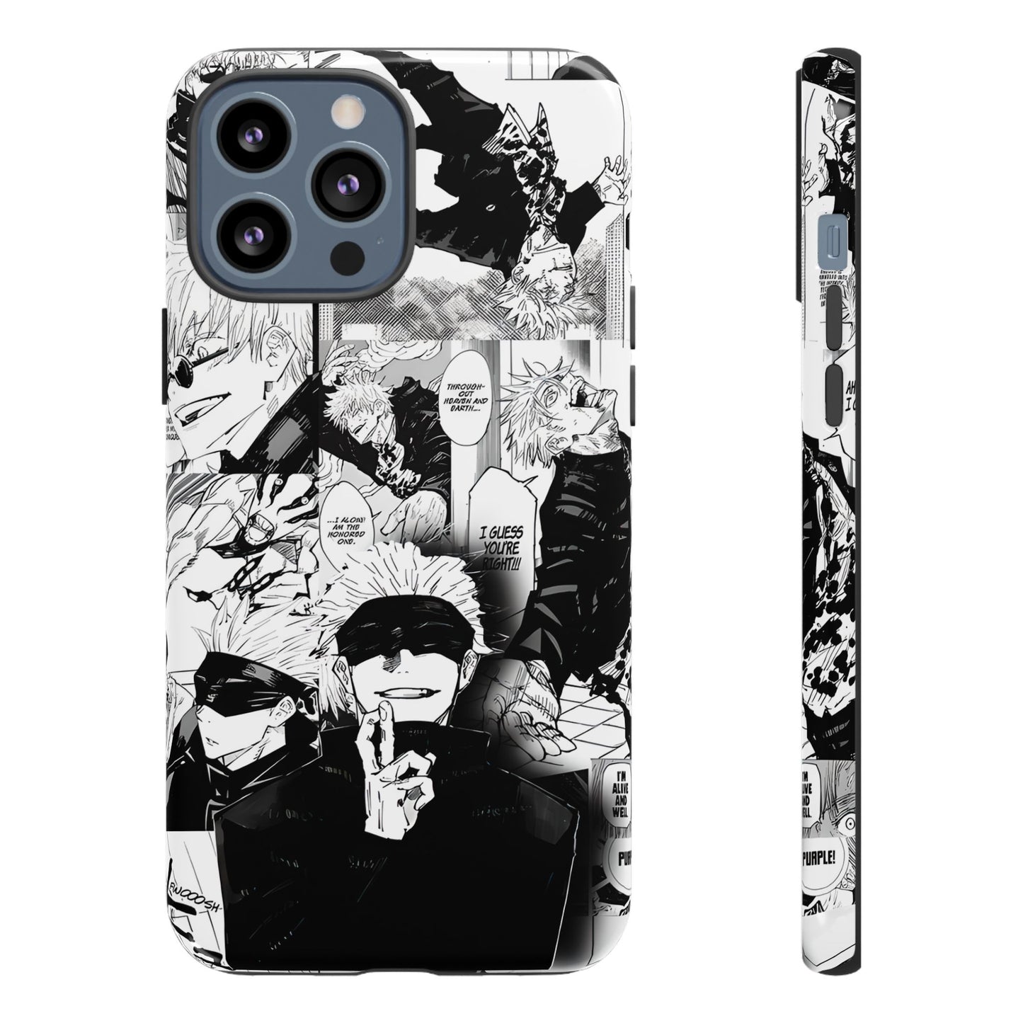 JJK Gojo Manga Style Phone Case