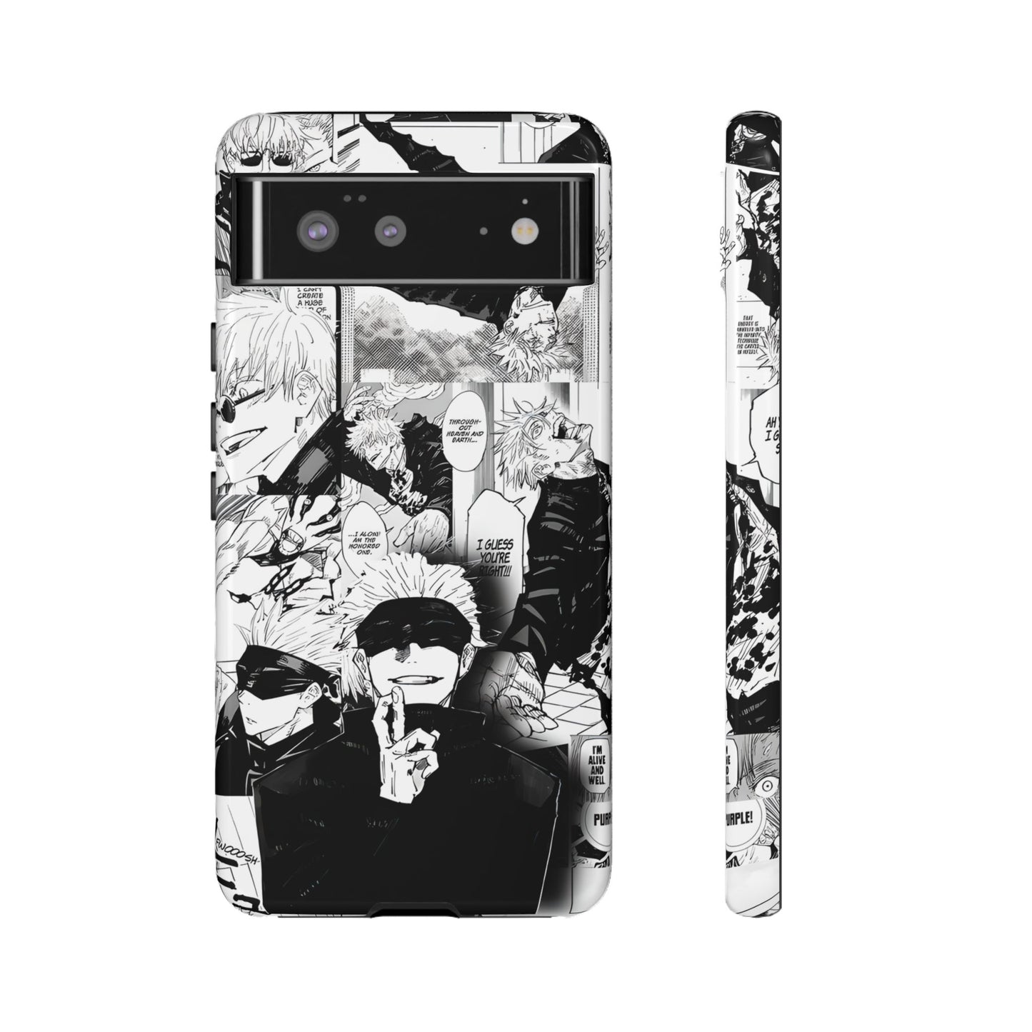 JJK Gojo Manga Style Phone Case