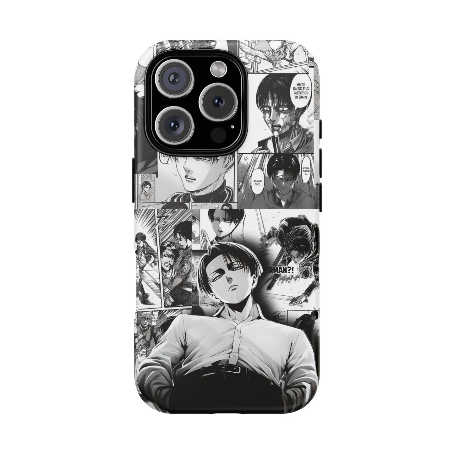 AOT Levi Ackermann Manga Style Phone Case
