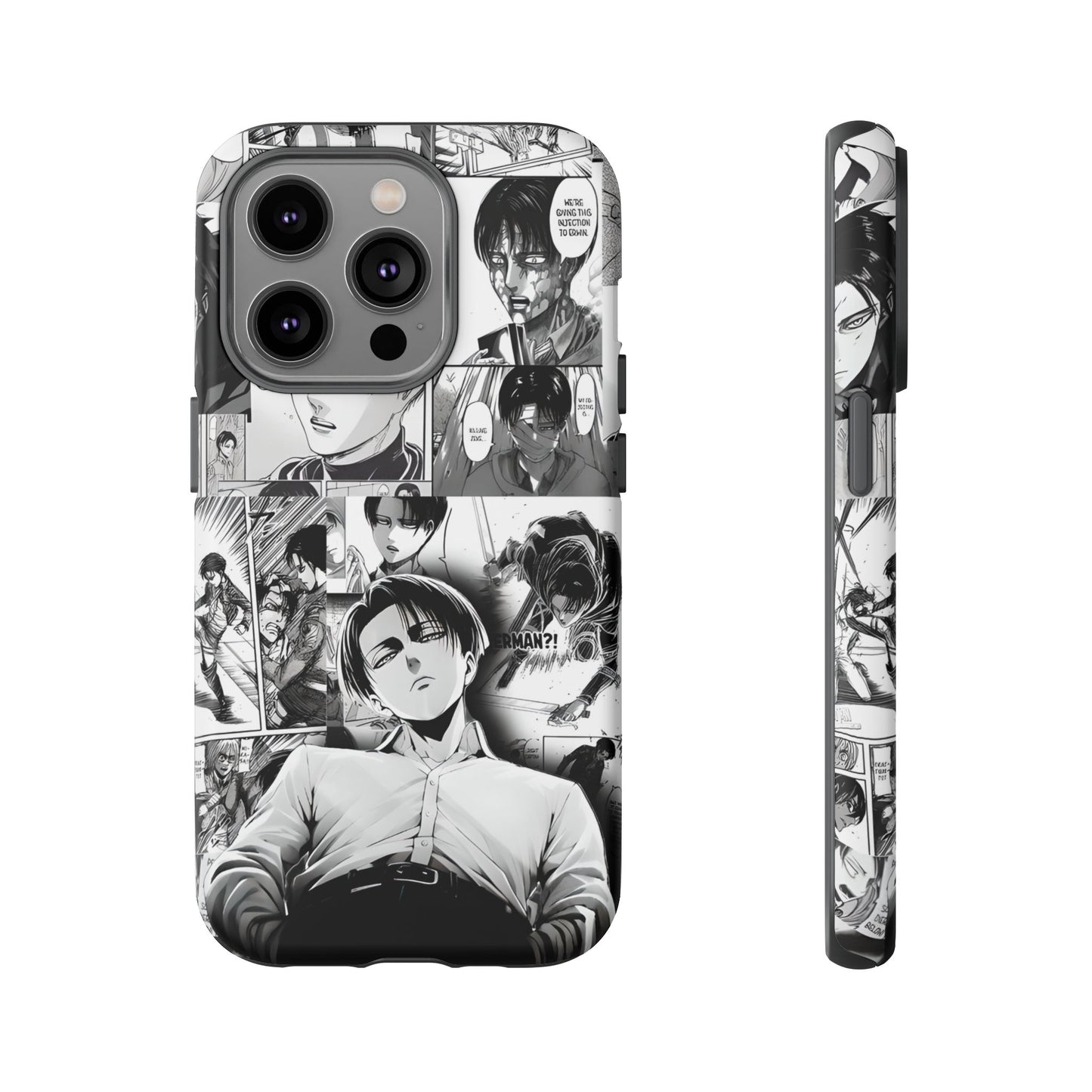 AOT Levi Ackermann Manga Style Phone Case