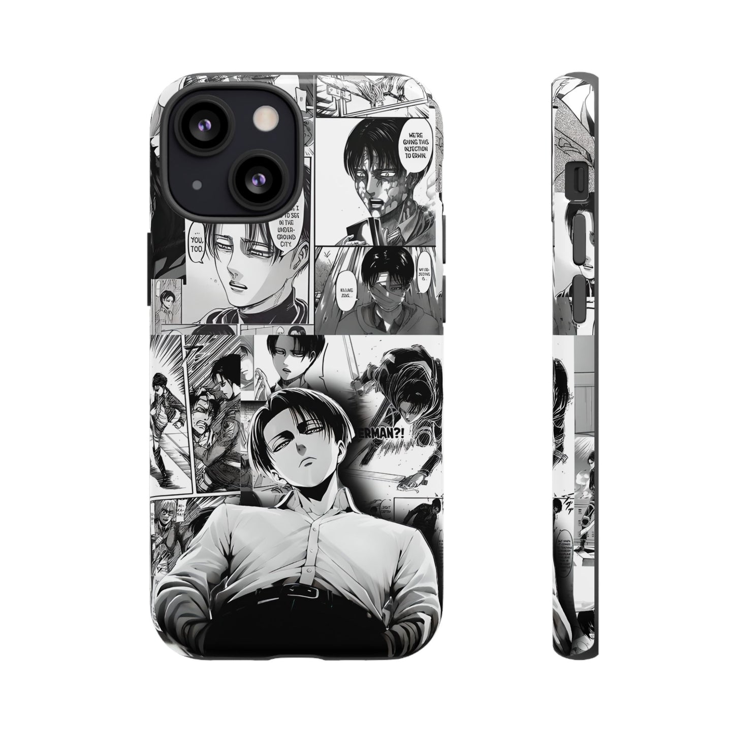 AOT Levi Ackermann Manga Style Phone Case