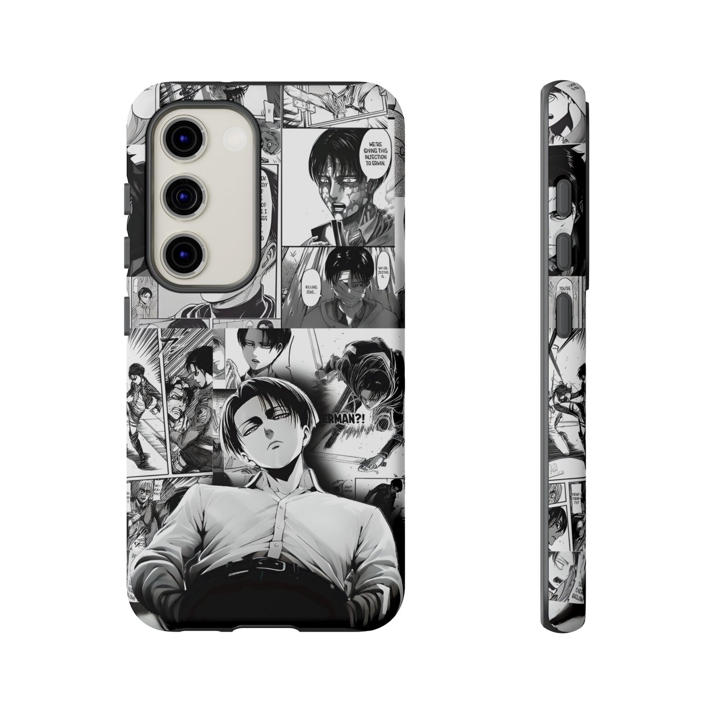 AOT Levi Ackermann Manga Style Phone Case