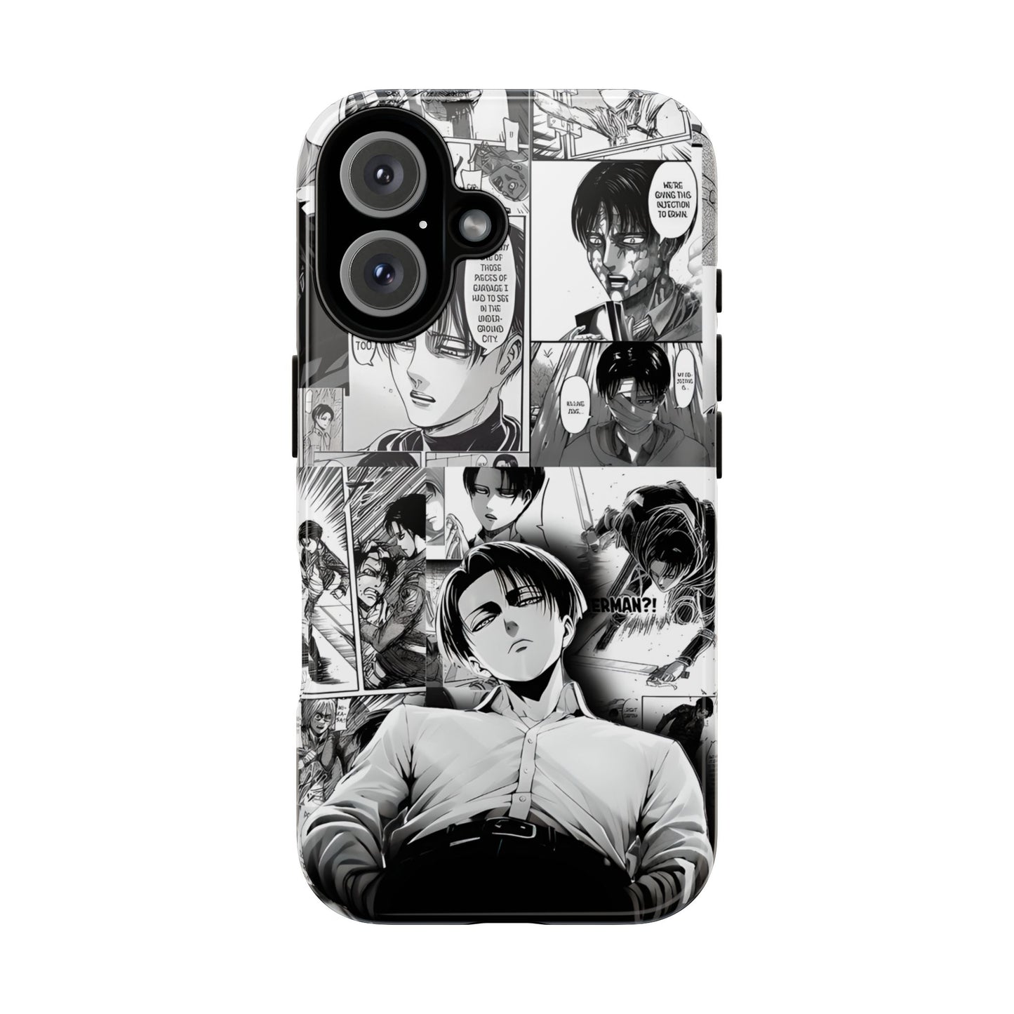 AOT Levi Ackermann Manga Style Phone Case