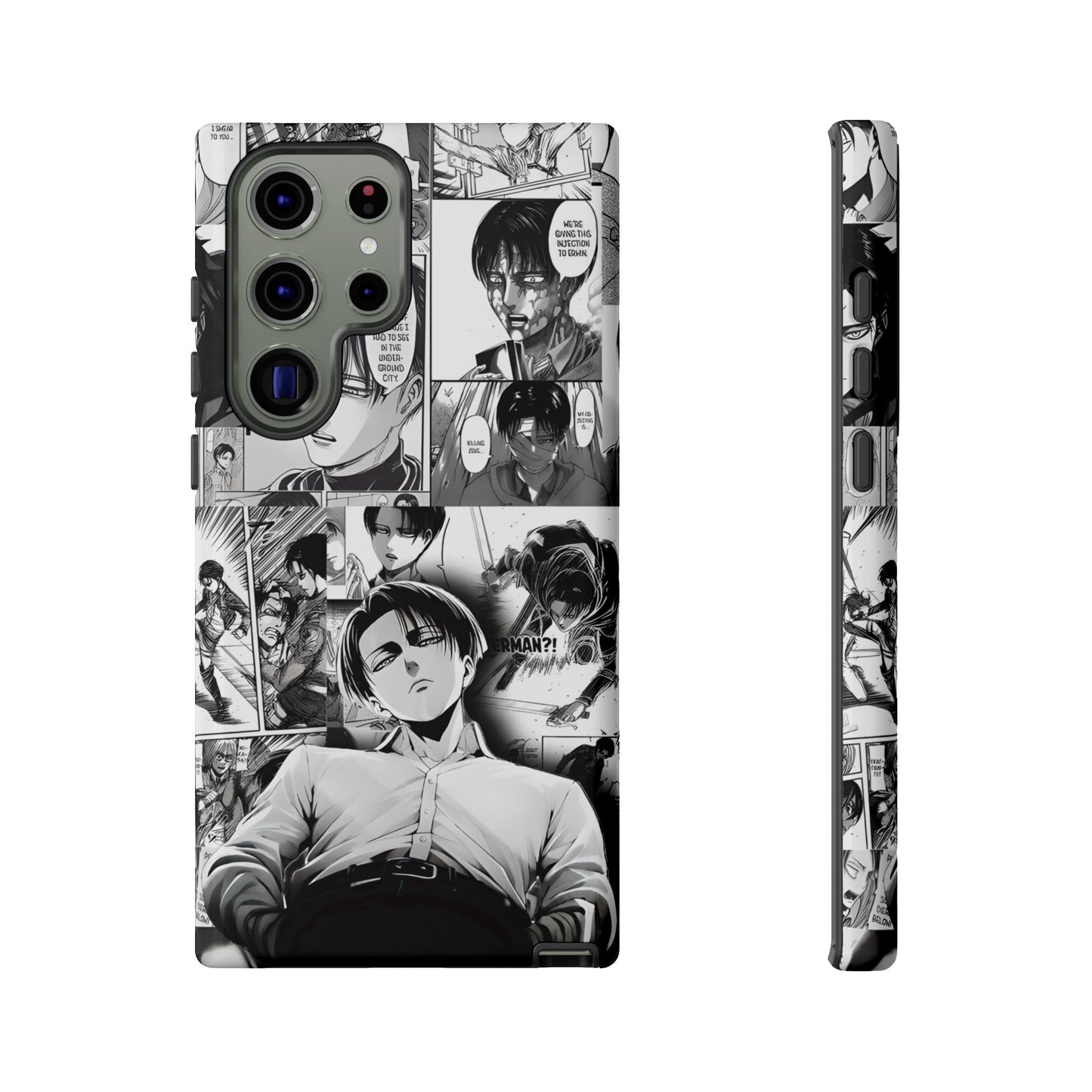 AOT Levi Ackermann Manga Style Phone Case