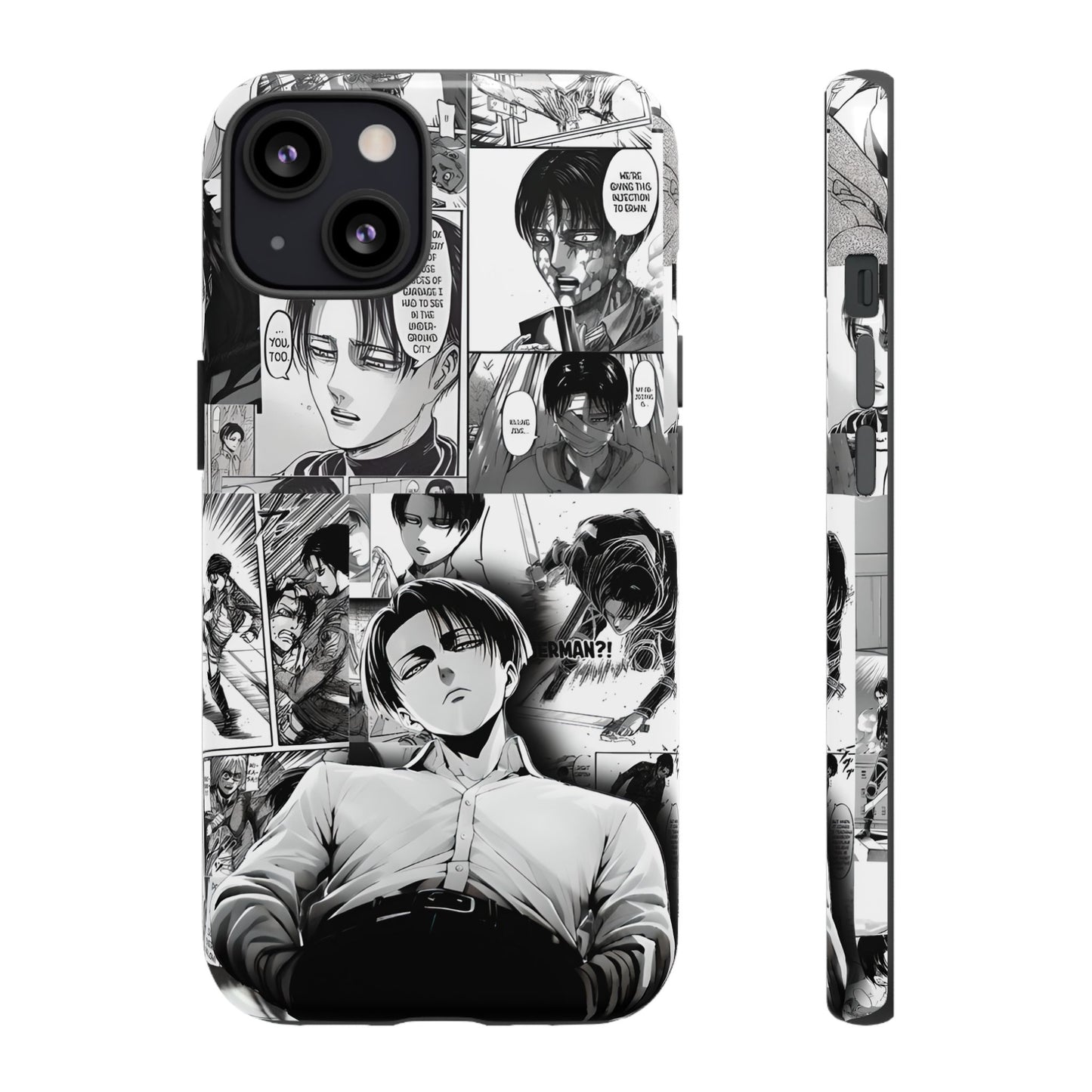 AOT Levi Ackermann Manga Style Phone Case