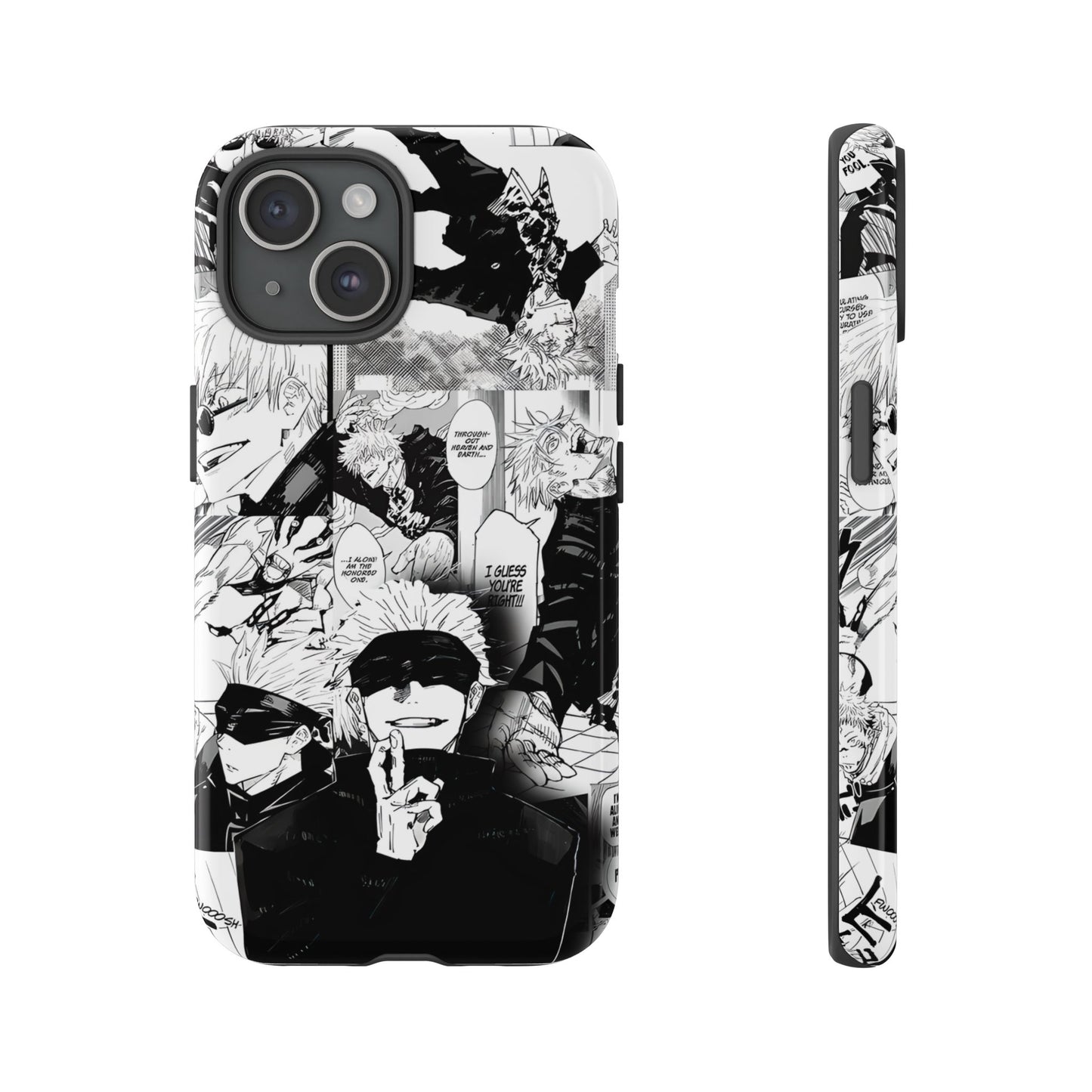 JJK Gojo Manga Style Phone Case