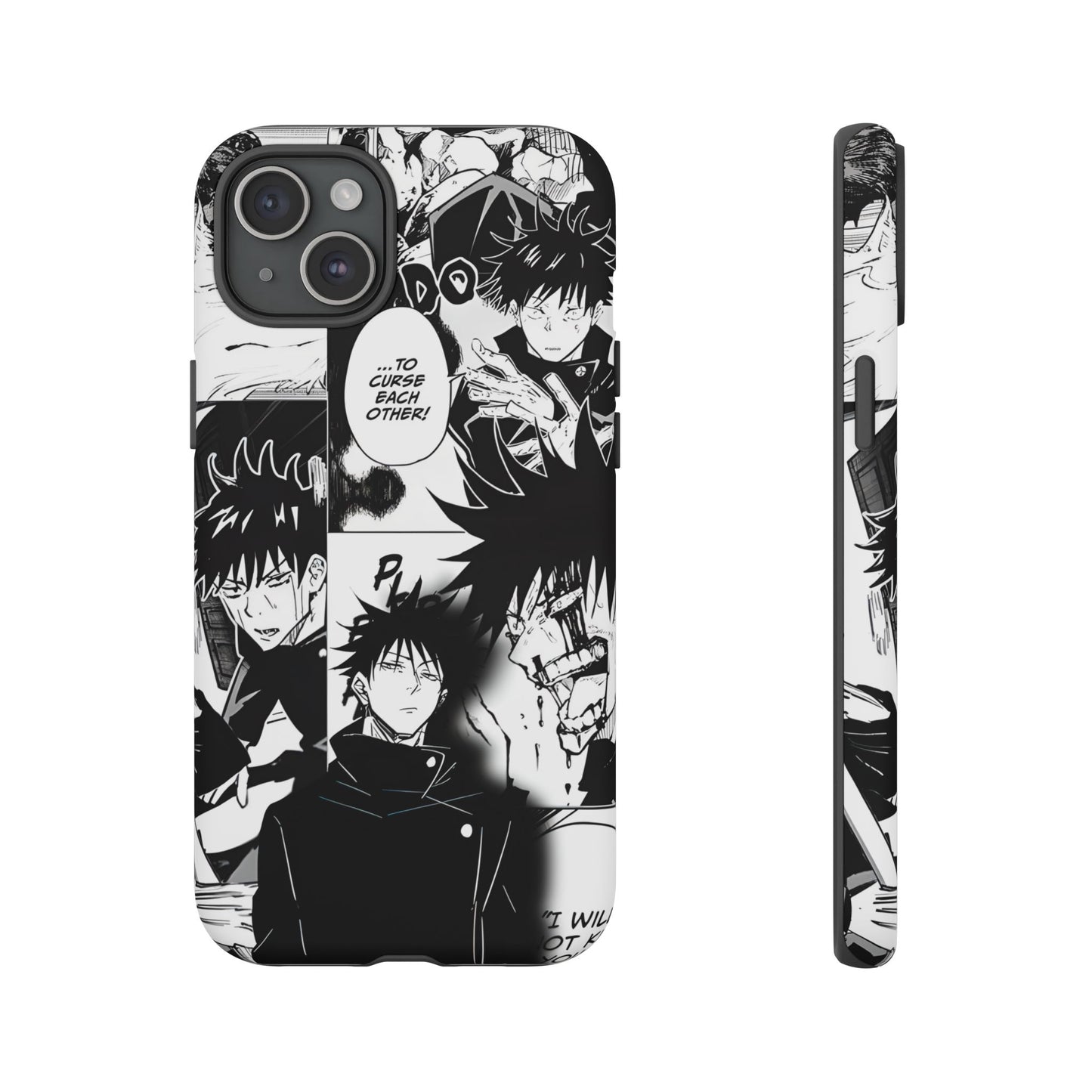 JJK Megumi Manga Style Phone Case