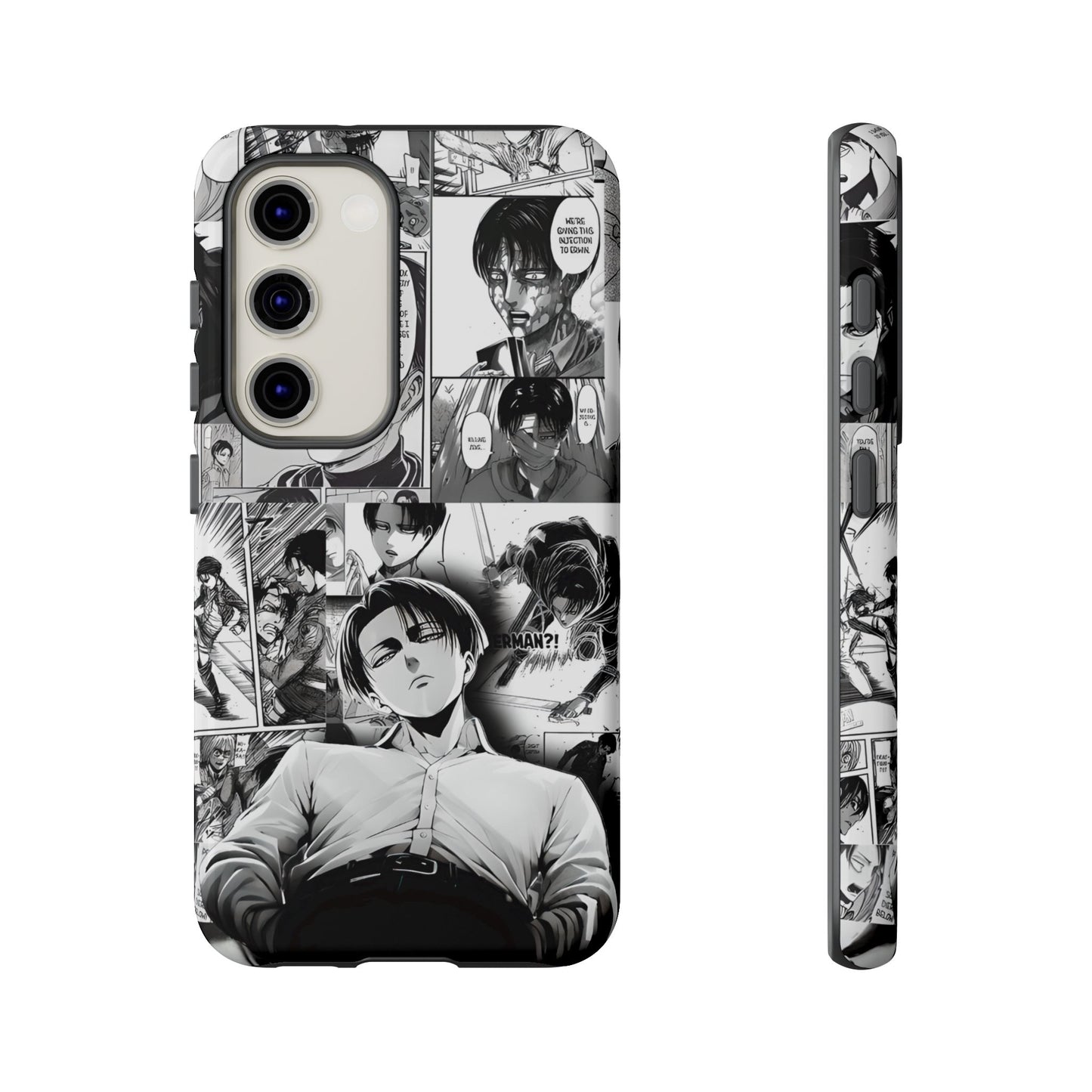 AOT Levi Ackermann Manga Style Phone Case