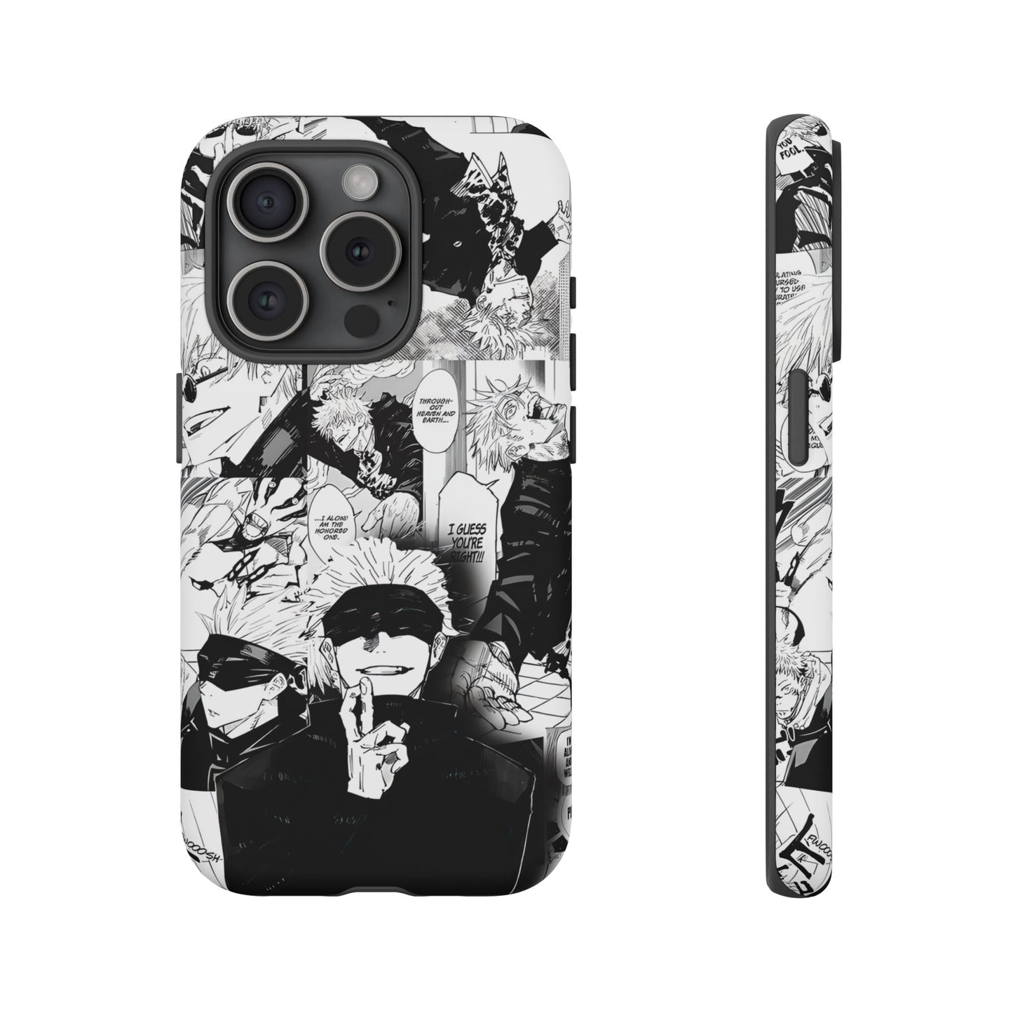 JJK Gojo Manga Style Phone Case