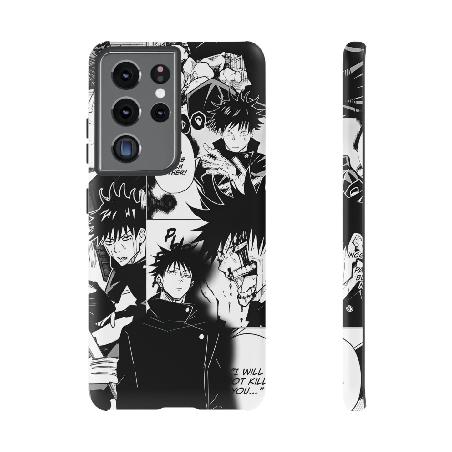 JJK Megumi Manga Style Phone Case