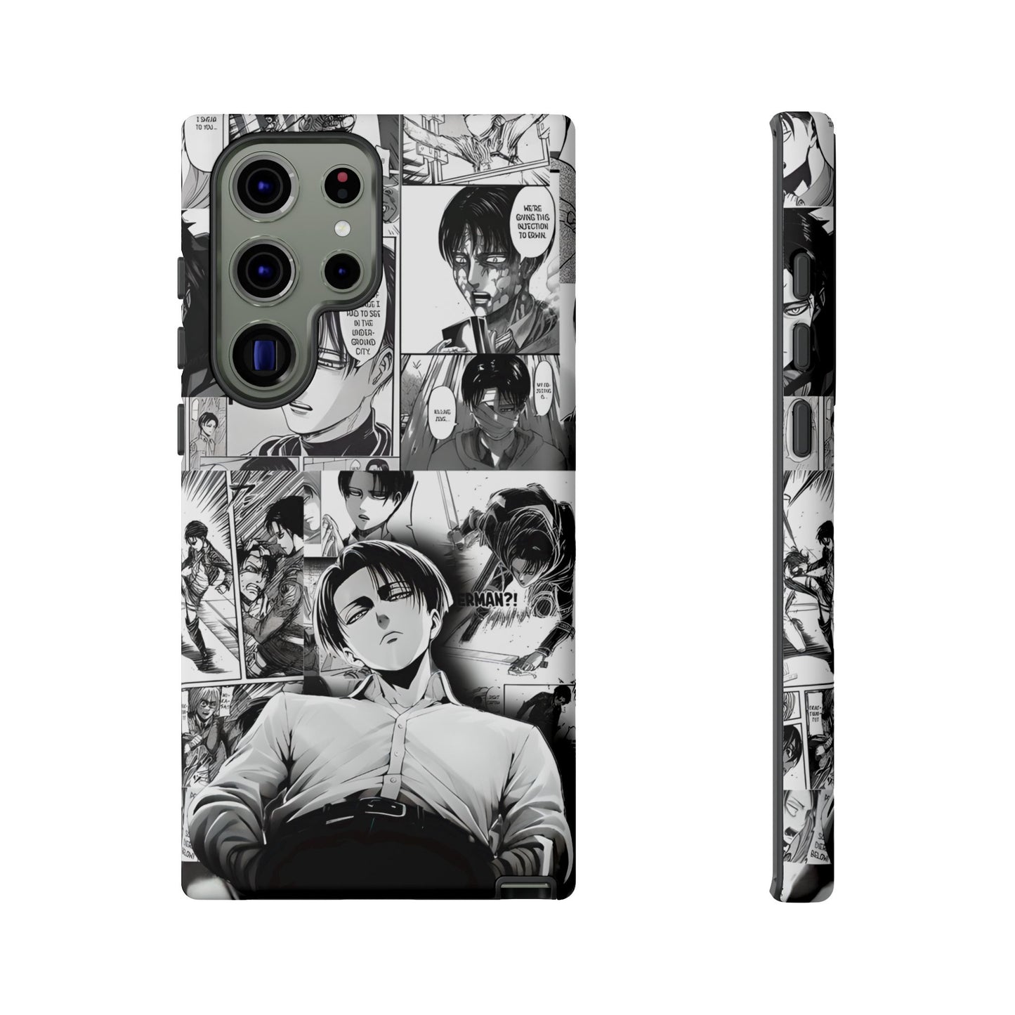 AOT Levi Ackermann Manga Style Phone Case