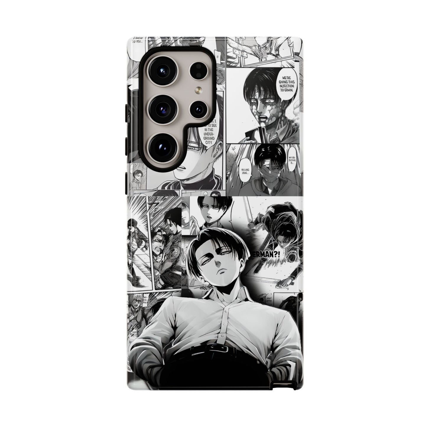 AOT Levi Ackermann Manga Style Phone Case