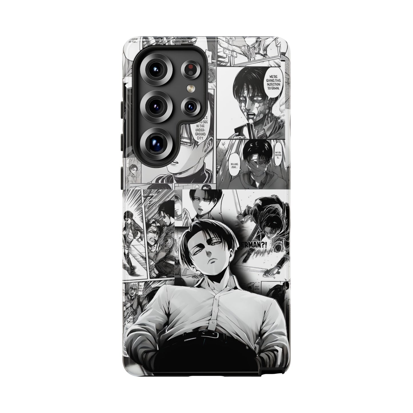 AOT Levi Ackermann Manga Style Phone Case