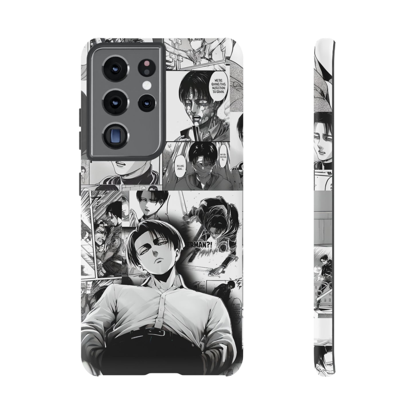 AOT Levi Ackermann Manga Style Phone Case