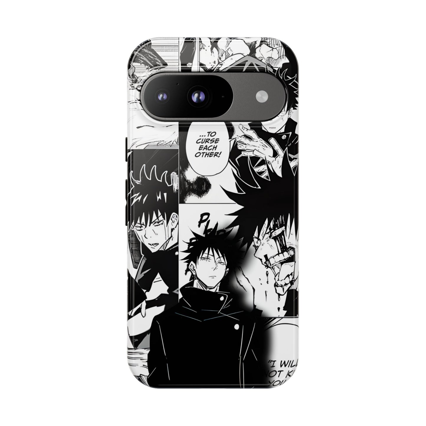 JJK Megumi Manga Style Phone Case