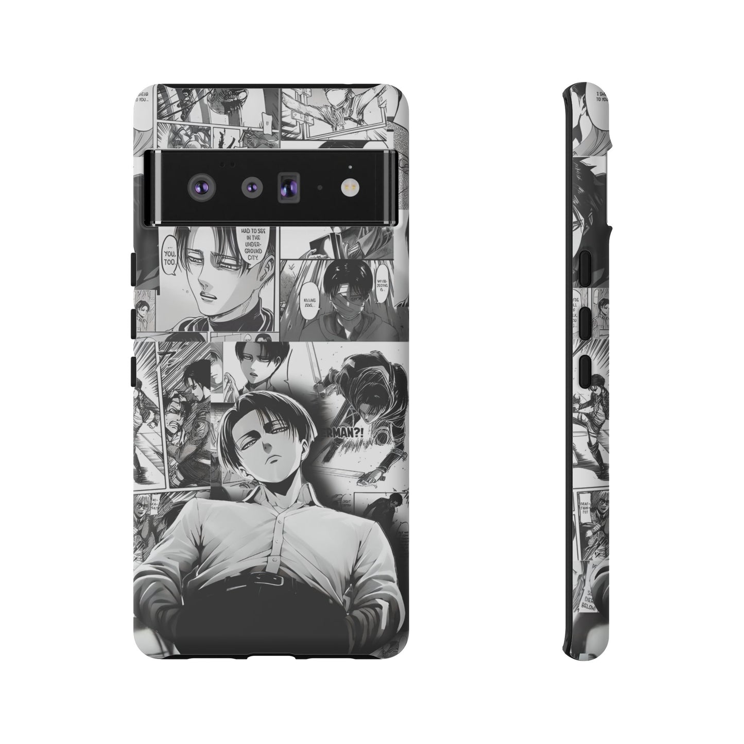 AOT Levi Ackermann Manga Style Phone Case