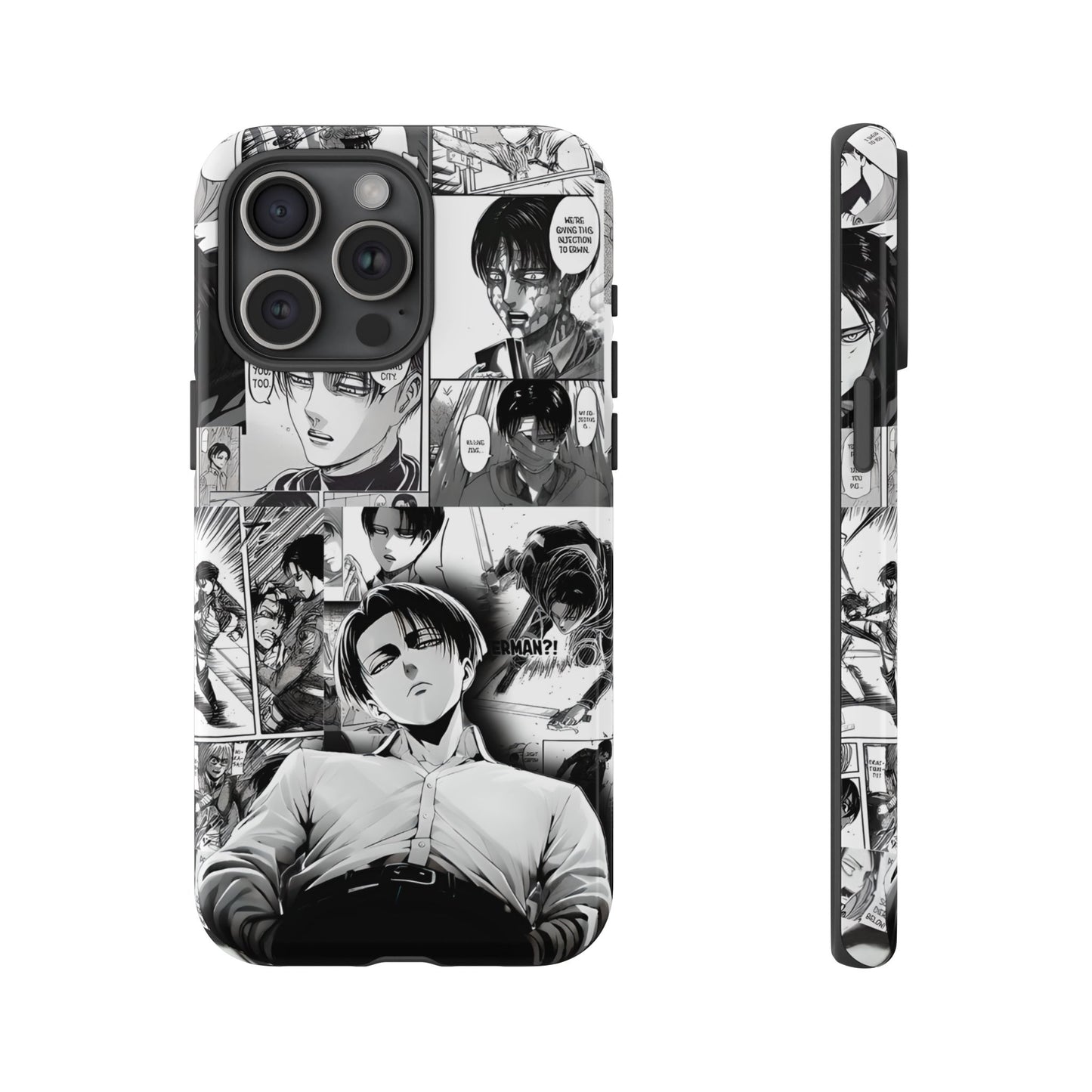 AOT Levi Ackermann Manga Style Phone Case