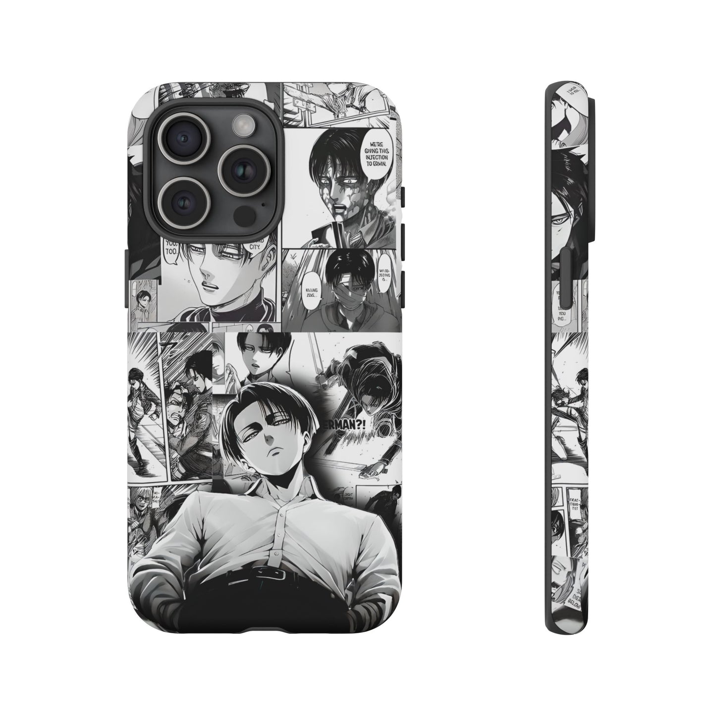 AOT Levi Ackermann Manga Style Phone Case