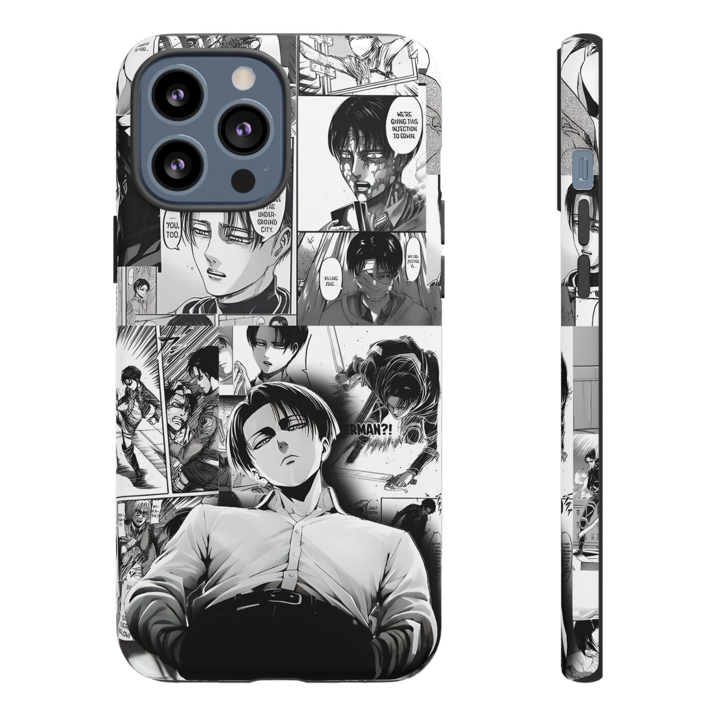 AOT Levi Ackermann Manga Style Phone Case