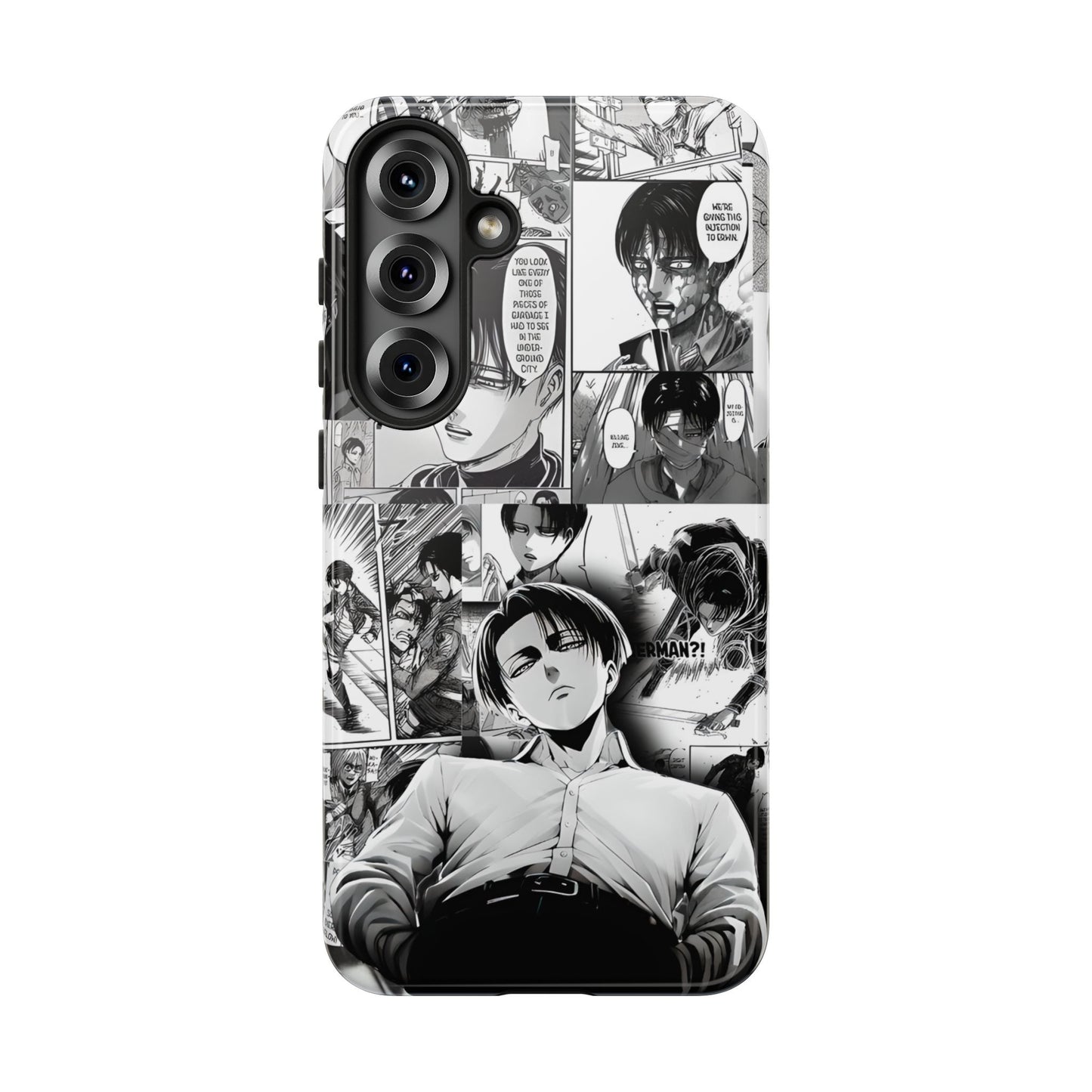 AOT Levi Ackermann Manga Style Phone Case
